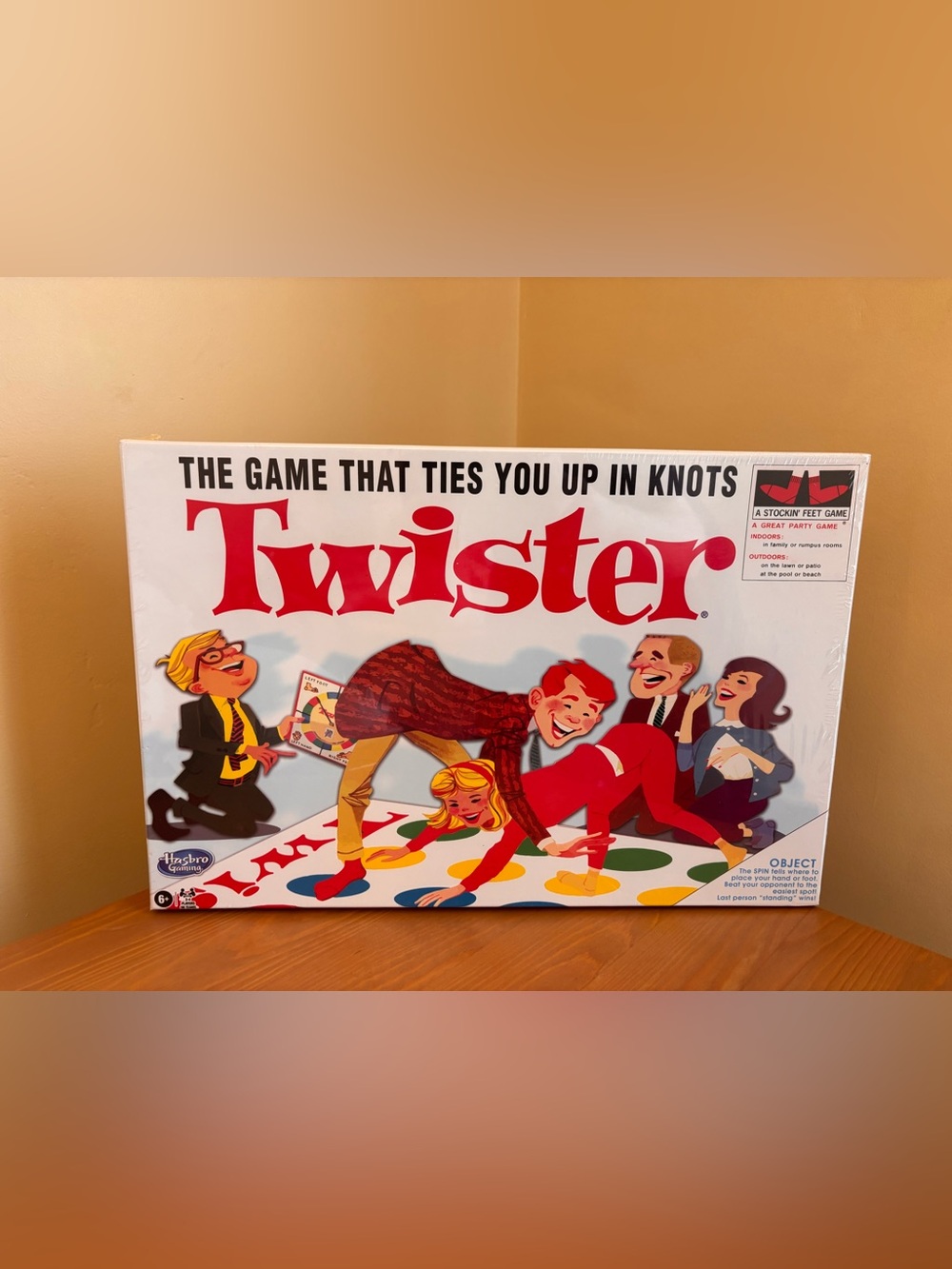 Retro Hasbro Twister Classic Party Board Game New in Box